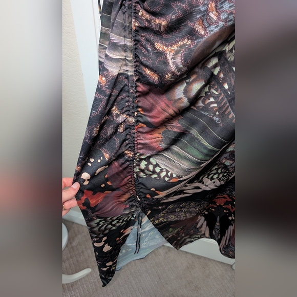 All Saints Gene Butterfly Print Dress 12 - Picture 5 of 8